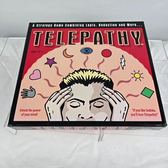 Telepathy Strategy Game Logic Deduction Unlock the Power of Your Mind! 2008 - Picture 15 of 15
